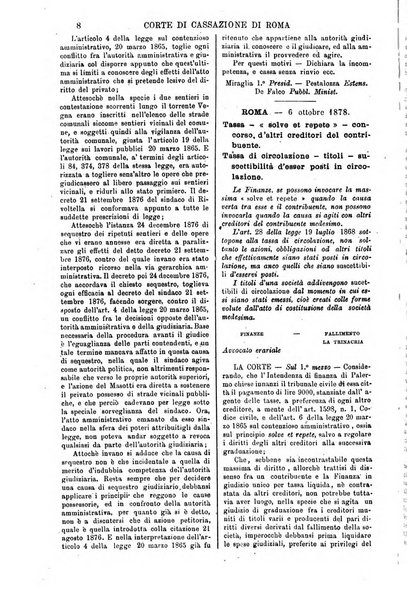 Annali della giurisprudenza italiana raccolta generale delle decisioni delle Corti di cassazione e d'appello in materia civile, criminale, commerciale, di diritto pubblico e amministrativo, e di procedura civile e penale