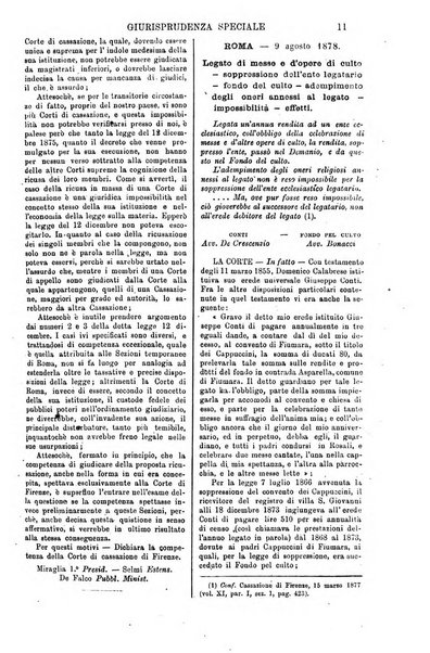 Annali della giurisprudenza italiana raccolta generale delle decisioni delle Corti di cassazione e d'appello in materia civile, criminale, commerciale, di diritto pubblico e amministrativo, e di procedura civile e penale