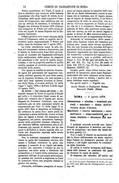 Annali della giurisprudenza italiana raccolta generale delle decisioni delle Corti di cassazione e d'appello in materia civile, criminale, commerciale, di diritto pubblico e amministrativo, e di procedura civile e penale