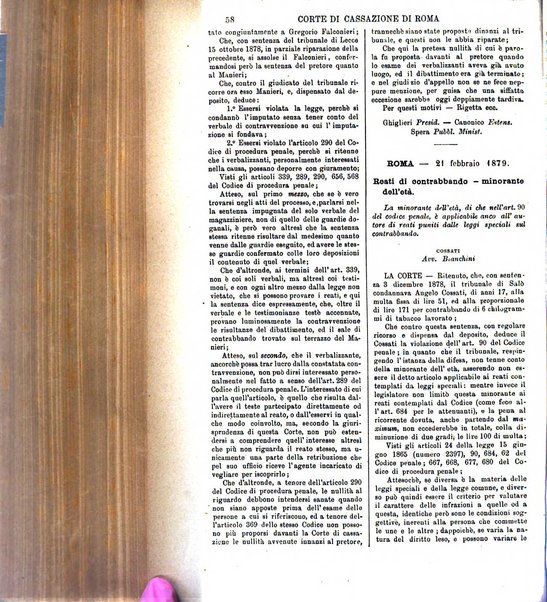 Annali della giurisprudenza italiana raccolta generale delle decisioni delle Corti di cassazione e d'appello in materia civile, criminale, commerciale, di diritto pubblico e amministrativo, e di procedura civile e penale