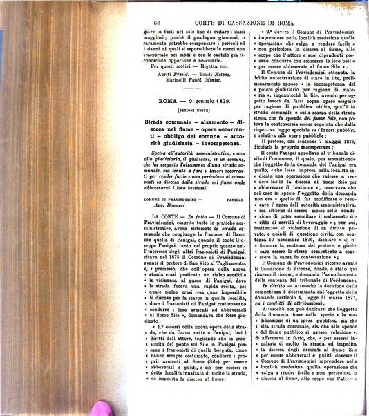 Annali della giurisprudenza italiana raccolta generale delle decisioni delle Corti di cassazione e d'appello in materia civile, criminale, commerciale, di diritto pubblico e amministrativo, e di procedura civile e penale