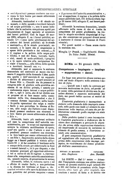 Annali della giurisprudenza italiana raccolta generale delle decisioni delle Corti di cassazione e d'appello in materia civile, criminale, commerciale, di diritto pubblico e amministrativo, e di procedura civile e penale