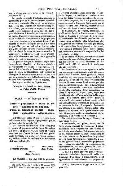 Annali della giurisprudenza italiana raccolta generale delle decisioni delle Corti di cassazione e d'appello in materia civile, criminale, commerciale, di diritto pubblico e amministrativo, e di procedura civile e penale