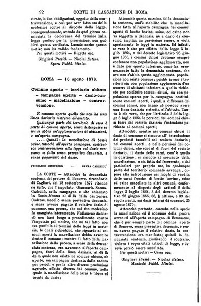 Annali della giurisprudenza italiana raccolta generale delle decisioni delle Corti di cassazione e d'appello in materia civile, criminale, commerciale, di diritto pubblico e amministrativo, e di procedura civile e penale