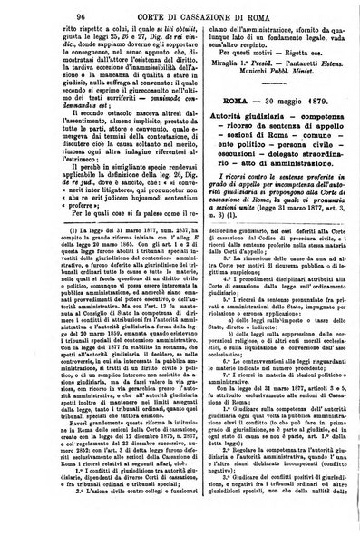 Annali della giurisprudenza italiana raccolta generale delle decisioni delle Corti di cassazione e d'appello in materia civile, criminale, commerciale, di diritto pubblico e amministrativo, e di procedura civile e penale