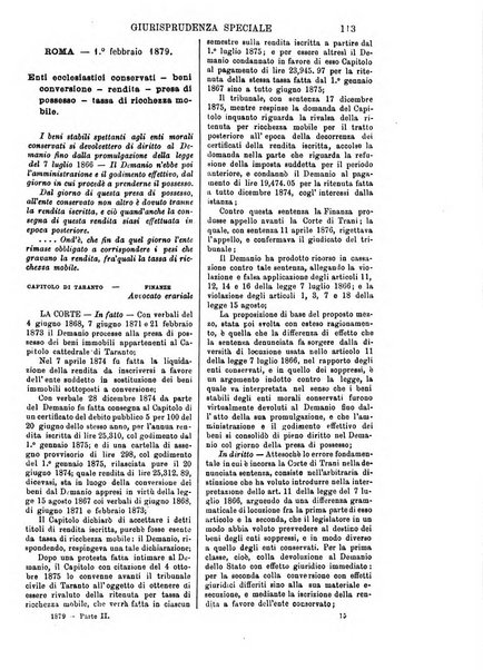 Annali della giurisprudenza italiana raccolta generale delle decisioni delle Corti di cassazione e d'appello in materia civile, criminale, commerciale, di diritto pubblico e amministrativo, e di procedura civile e penale