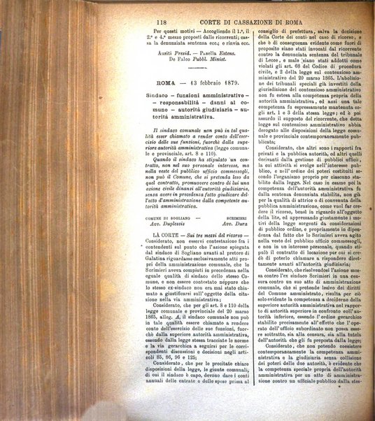 Annali della giurisprudenza italiana raccolta generale delle decisioni delle Corti di cassazione e d'appello in materia civile, criminale, commerciale, di diritto pubblico e amministrativo, e di procedura civile e penale