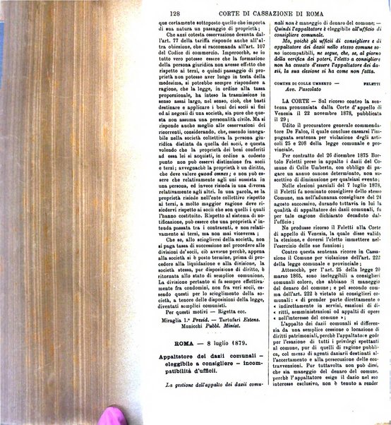 Annali della giurisprudenza italiana raccolta generale delle decisioni delle Corti di cassazione e d'appello in materia civile, criminale, commerciale, di diritto pubblico e amministrativo, e di procedura civile e penale