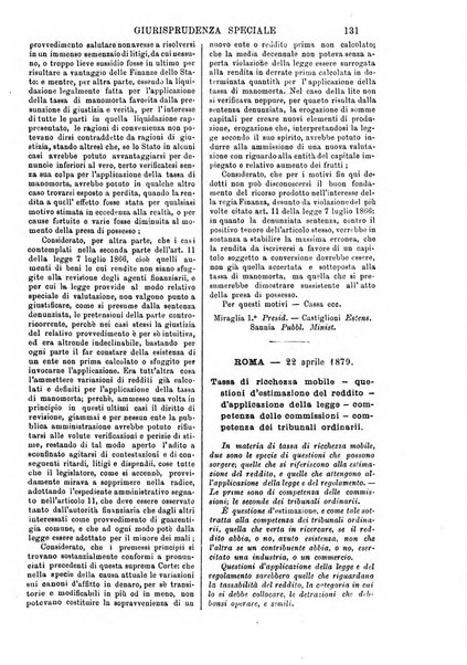 Annali della giurisprudenza italiana raccolta generale delle decisioni delle Corti di cassazione e d'appello in materia civile, criminale, commerciale, di diritto pubblico e amministrativo, e di procedura civile e penale