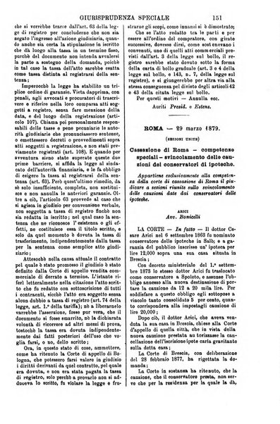 Annali della giurisprudenza italiana raccolta generale delle decisioni delle Corti di cassazione e d'appello in materia civile, criminale, commerciale, di diritto pubblico e amministrativo, e di procedura civile e penale