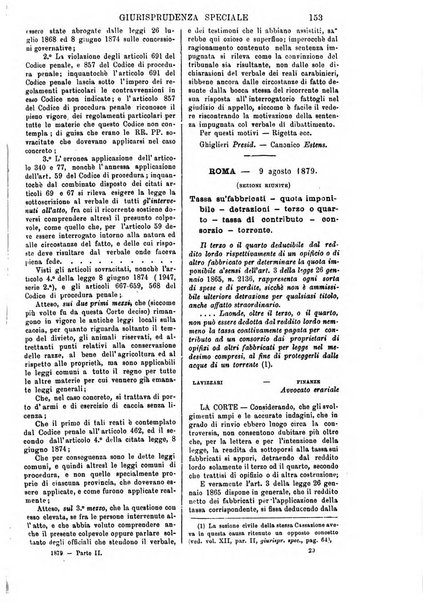 Annali della giurisprudenza italiana raccolta generale delle decisioni delle Corti di cassazione e d'appello in materia civile, criminale, commerciale, di diritto pubblico e amministrativo, e di procedura civile e penale