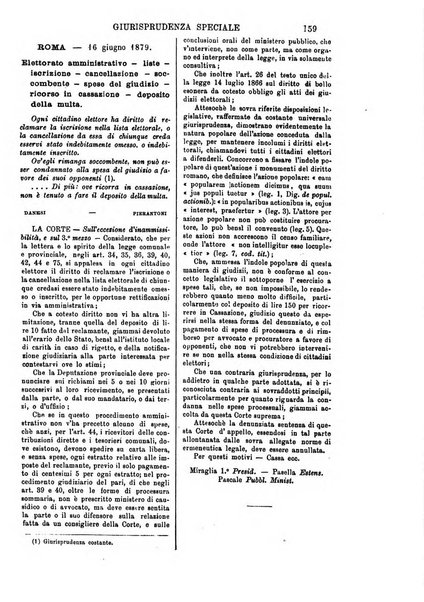 Annali della giurisprudenza italiana raccolta generale delle decisioni delle Corti di cassazione e d'appello in materia civile, criminale, commerciale, di diritto pubblico e amministrativo, e di procedura civile e penale