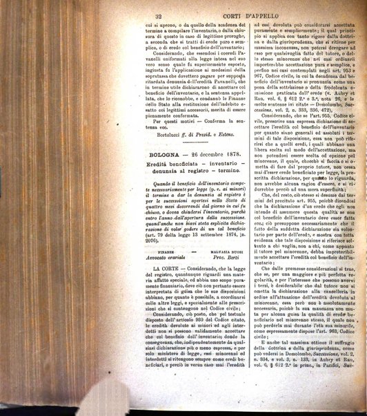 Annali della giurisprudenza italiana raccolta generale delle decisioni delle Corti di cassazione e d'appello in materia civile, criminale, commerciale, di diritto pubblico e amministrativo, e di procedura civile e penale