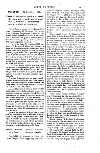 Annali della giurisprudenza italiana raccolta generale delle decisioni delle Corti di cassazione e d'appello in materia civile, criminale, commerciale, di diritto pubblico e amministrativo, e di procedura civile e penale