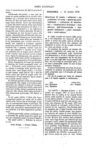 Annali della giurisprudenza italiana raccolta generale delle decisioni delle Corti di cassazione e d'appello in materia civile, criminale, commerciale, di diritto pubblico e amministrativo, e di procedura civile e penale