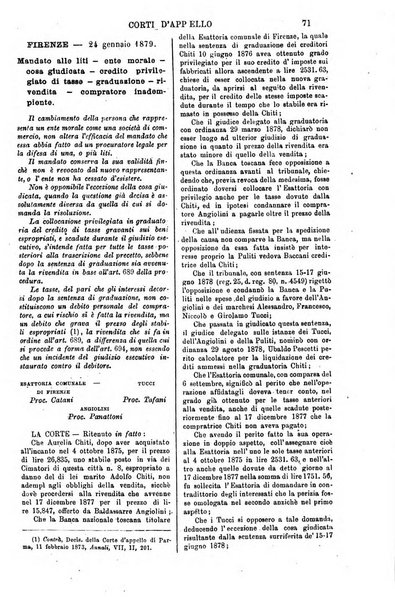 Annali della giurisprudenza italiana raccolta generale delle decisioni delle Corti di cassazione e d'appello in materia civile, criminale, commerciale, di diritto pubblico e amministrativo, e di procedura civile e penale