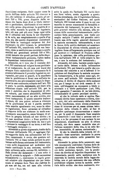 Annali della giurisprudenza italiana raccolta generale delle decisioni delle Corti di cassazione e d'appello in materia civile, criminale, commerciale, di diritto pubblico e amministrativo, e di procedura civile e penale