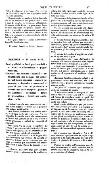 Annali della giurisprudenza italiana raccolta generale delle decisioni delle Corti di cassazione e d'appello in materia civile, criminale, commerciale, di diritto pubblico e amministrativo, e di procedura civile e penale