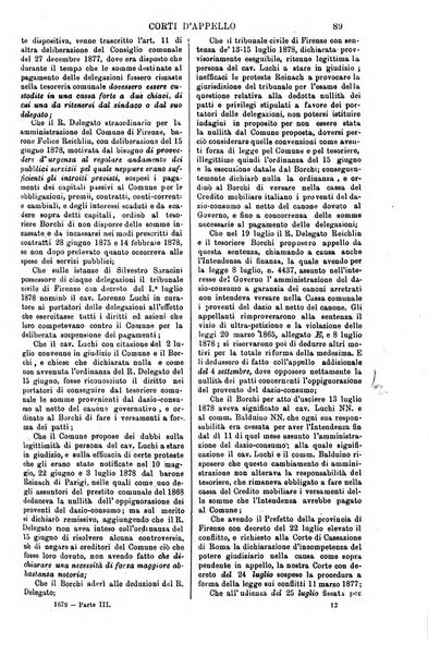 Annali della giurisprudenza italiana raccolta generale delle decisioni delle Corti di cassazione e d'appello in materia civile, criminale, commerciale, di diritto pubblico e amministrativo, e di procedura civile e penale