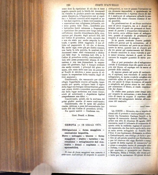 Annali della giurisprudenza italiana raccolta generale delle decisioni delle Corti di cassazione e d'appello in materia civile, criminale, commerciale, di diritto pubblico e amministrativo, e di procedura civile e penale