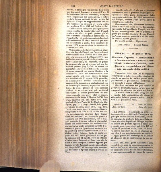 Annali della giurisprudenza italiana raccolta generale delle decisioni delle Corti di cassazione e d'appello in materia civile, criminale, commerciale, di diritto pubblico e amministrativo, e di procedura civile e penale