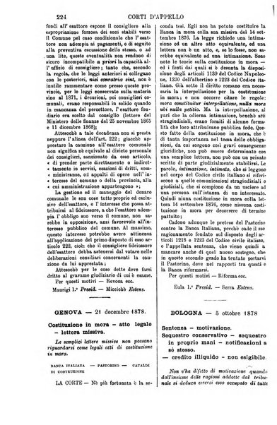 Annali della giurisprudenza italiana raccolta generale delle decisioni delle Corti di cassazione e d'appello in materia civile, criminale, commerciale, di diritto pubblico e amministrativo, e di procedura civile e penale