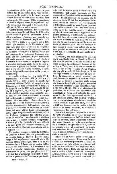 Annali della giurisprudenza italiana raccolta generale delle decisioni delle Corti di cassazione e d'appello in materia civile, criminale, commerciale, di diritto pubblico e amministrativo, e di procedura civile e penale