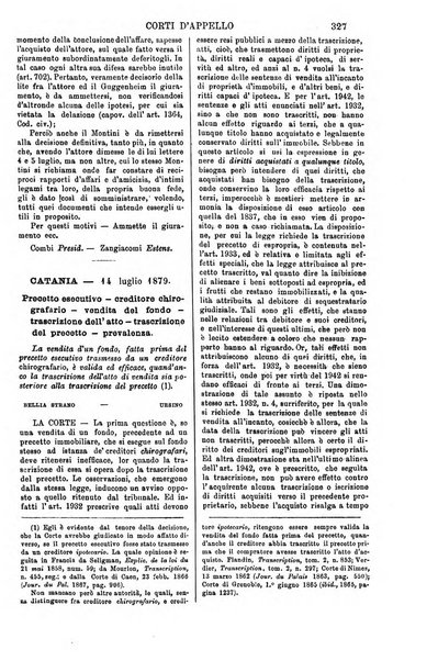 Annali della giurisprudenza italiana raccolta generale delle decisioni delle Corti di cassazione e d'appello in materia civile, criminale, commerciale, di diritto pubblico e amministrativo, e di procedura civile e penale