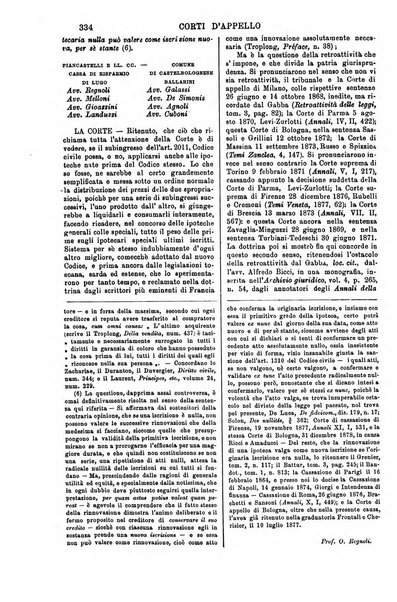 Annali della giurisprudenza italiana raccolta generale delle decisioni delle Corti di cassazione e d'appello in materia civile, criminale, commerciale, di diritto pubblico e amministrativo, e di procedura civile e penale