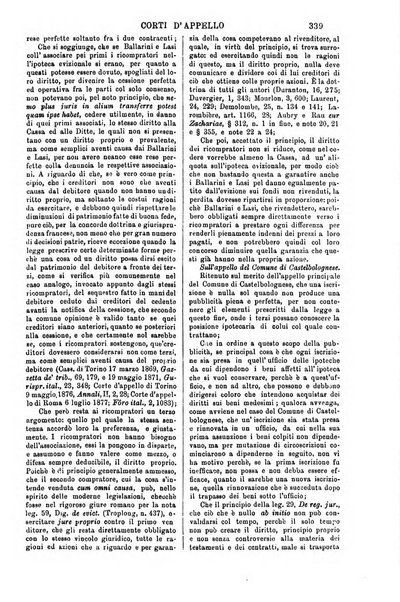 Annali della giurisprudenza italiana raccolta generale delle decisioni delle Corti di cassazione e d'appello in materia civile, criminale, commerciale, di diritto pubblico e amministrativo, e di procedura civile e penale