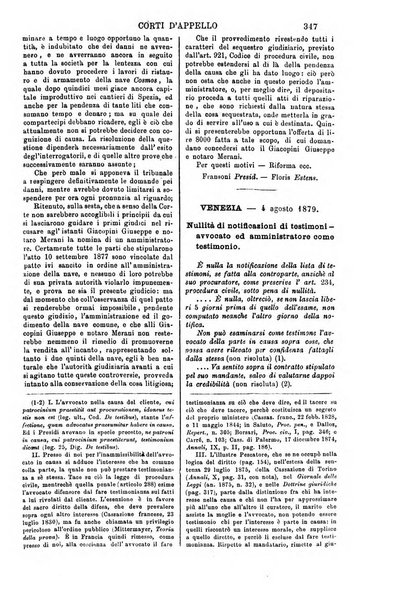 Annali della giurisprudenza italiana raccolta generale delle decisioni delle Corti di cassazione e d'appello in materia civile, criminale, commerciale, di diritto pubblico e amministrativo, e di procedura civile e penale