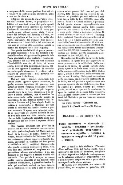 Annali della giurisprudenza italiana raccolta generale delle decisioni delle Corti di cassazione e d'appello in materia civile, criminale, commerciale, di diritto pubblico e amministrativo, e di procedura civile e penale