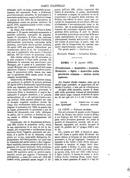 Annali della giurisprudenza italiana raccolta generale delle decisioni delle Corti di cassazione e d'appello in materia civile, criminale, commerciale, di diritto pubblico e amministrativo, e di procedura civile e penale