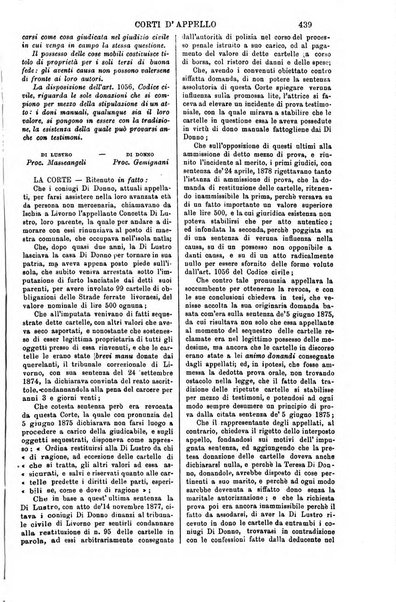 Annali della giurisprudenza italiana raccolta generale delle decisioni delle Corti di cassazione e d'appello in materia civile, criminale, commerciale, di diritto pubblico e amministrativo, e di procedura civile e penale