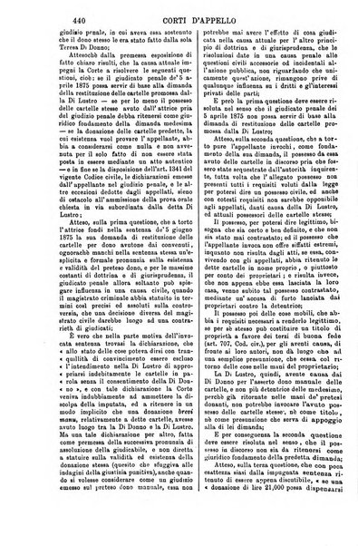 Annali della giurisprudenza italiana raccolta generale delle decisioni delle Corti di cassazione e d'appello in materia civile, criminale, commerciale, di diritto pubblico e amministrativo, e di procedura civile e penale