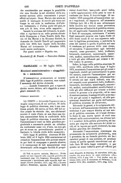 Annali della giurisprudenza italiana raccolta generale delle decisioni delle Corti di cassazione e d'appello in materia civile, criminale, commerciale, di diritto pubblico e amministrativo, e di procedura civile e penale