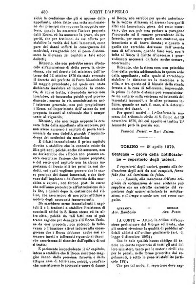 Annali della giurisprudenza italiana raccolta generale delle decisioni delle Corti di cassazione e d'appello in materia civile, criminale, commerciale, di diritto pubblico e amministrativo, e di procedura civile e penale