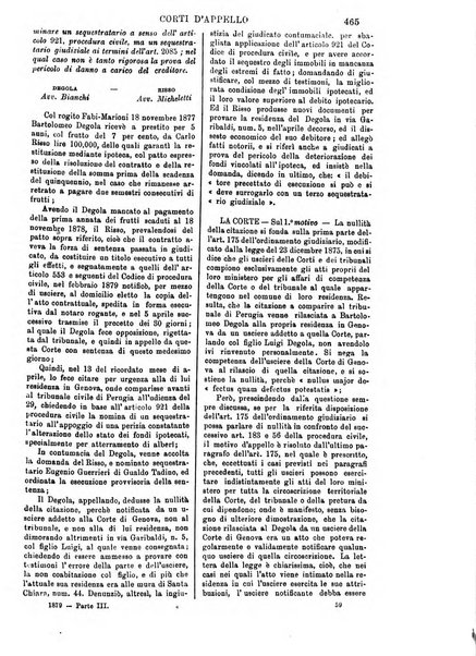 Annali della giurisprudenza italiana raccolta generale delle decisioni delle Corti di cassazione e d'appello in materia civile, criminale, commerciale, di diritto pubblico e amministrativo, e di procedura civile e penale