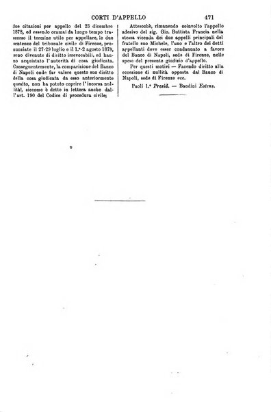 Annali della giurisprudenza italiana raccolta generale delle decisioni delle Corti di cassazione e d'appello in materia civile, criminale, commerciale, di diritto pubblico e amministrativo, e di procedura civile e penale