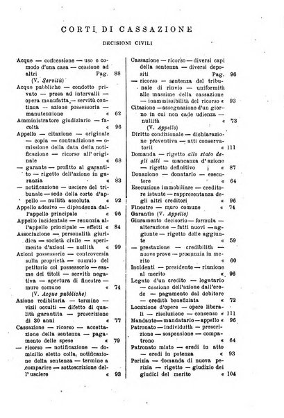 Annali della giurisprudenza italiana raccolta generale delle decisioni delle Corti di cassazione e d'appello in materia civile, criminale, commerciale, di diritto pubblico e amministrativo, e di procedura civile e penale