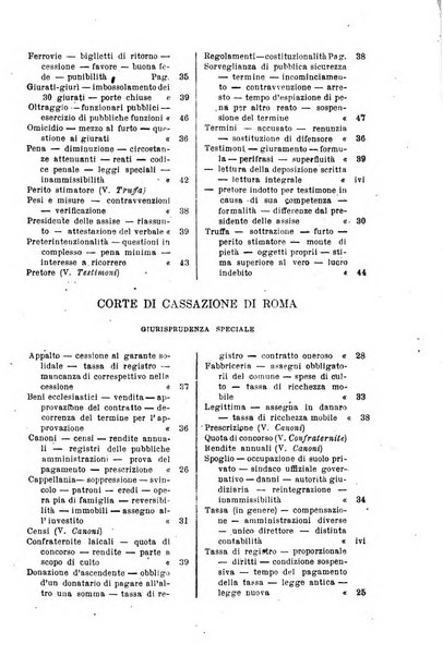 Annali della giurisprudenza italiana raccolta generale delle decisioni delle Corti di cassazione e d'appello in materia civile, criminale, commerciale, di diritto pubblico e amministrativo, e di procedura civile e penale