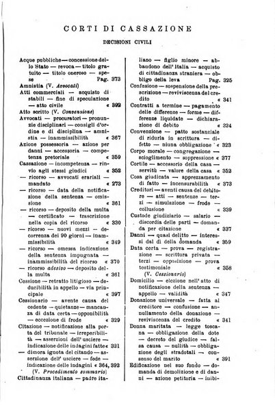 Annali della giurisprudenza italiana raccolta generale delle decisioni delle Corti di cassazione e d'appello in materia civile, criminale, commerciale, di diritto pubblico e amministrativo, e di procedura civile e penale