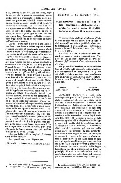 Annali della giurisprudenza italiana raccolta generale delle decisioni delle Corti di cassazione e d'appello in materia civile, criminale, commerciale, di diritto pubblico e amministrativo, e di procedura civile e penale