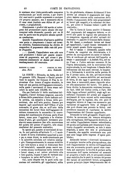 Annali della giurisprudenza italiana raccolta generale delle decisioni delle Corti di cassazione e d'appello in materia civile, criminale, commerciale, di diritto pubblico e amministrativo, e di procedura civile e penale