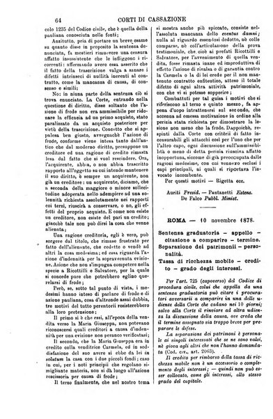 Annali della giurisprudenza italiana raccolta generale delle decisioni delle Corti di cassazione e d'appello in materia civile, criminale, commerciale, di diritto pubblico e amministrativo, e di procedura civile e penale