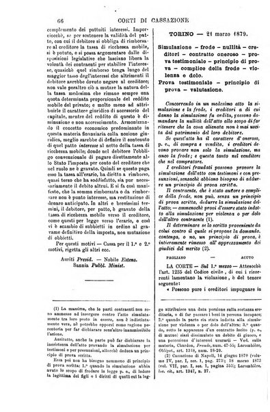 Annali della giurisprudenza italiana raccolta generale delle decisioni delle Corti di cassazione e d'appello in materia civile, criminale, commerciale, di diritto pubblico e amministrativo, e di procedura civile e penale