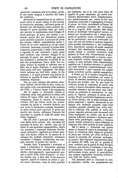 Annali della giurisprudenza italiana raccolta generale delle decisioni delle Corti di cassazione e d'appello in materia civile, criminale, commerciale, di diritto pubblico e amministrativo, e di procedura civile e penale