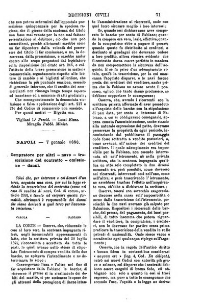 Annali della giurisprudenza italiana raccolta generale delle decisioni delle Corti di cassazione e d'appello in materia civile, criminale, commerciale, di diritto pubblico e amministrativo, e di procedura civile e penale