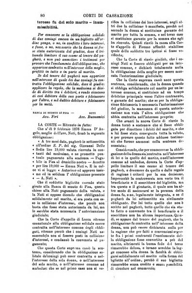 Annali della giurisprudenza italiana raccolta generale delle decisioni delle Corti di cassazione e d'appello in materia civile, criminale, commerciale, di diritto pubblico e amministrativo, e di procedura civile e penale