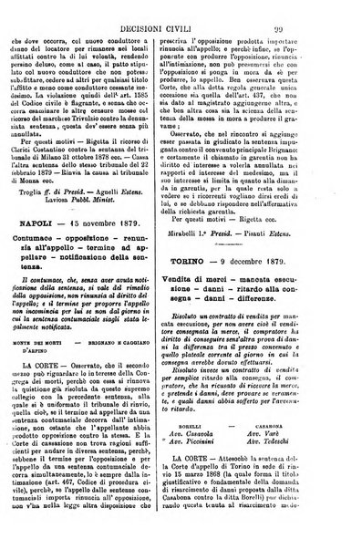 Annali della giurisprudenza italiana raccolta generale delle decisioni delle Corti di cassazione e d'appello in materia civile, criminale, commerciale, di diritto pubblico e amministrativo, e di procedura civile e penale